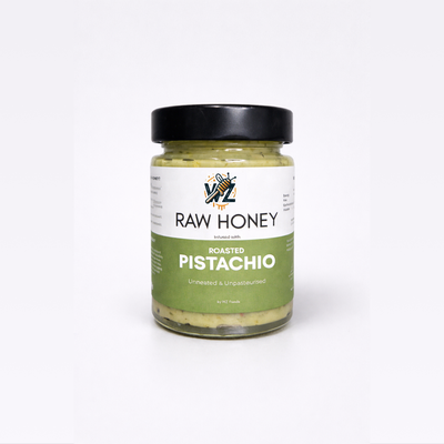Pistachio Infused - Raw Honey
