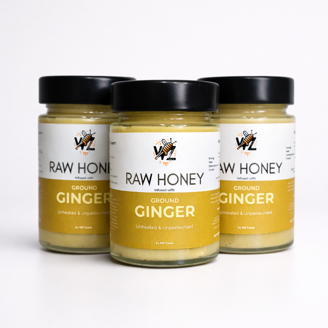 Raw Honey - Ginger Infused