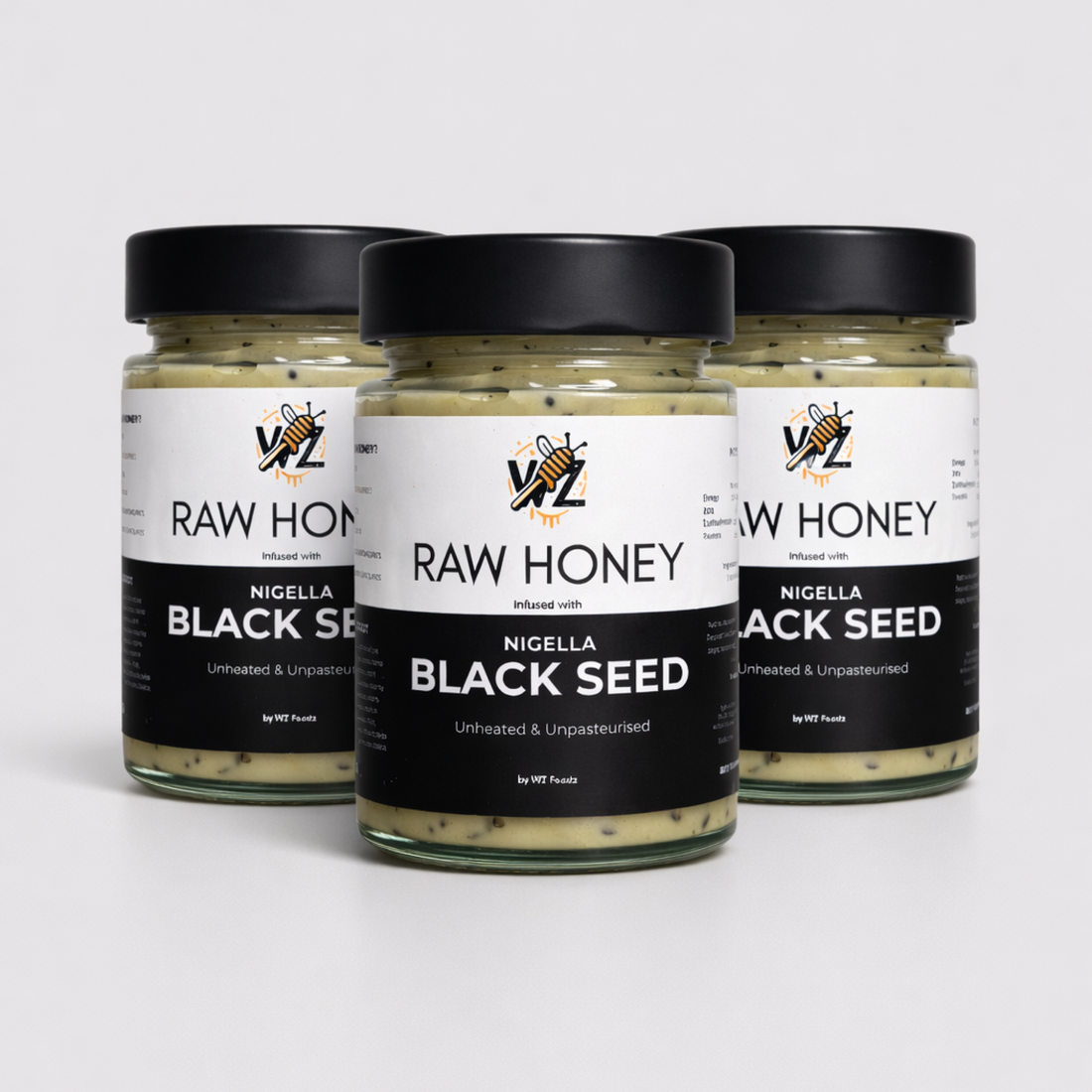 Black Seed Infused - Raw Honey