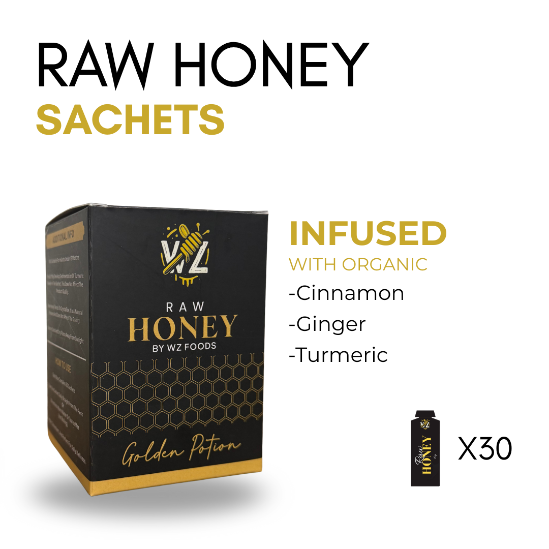 New Raw Honey Sachets - Golden Potion