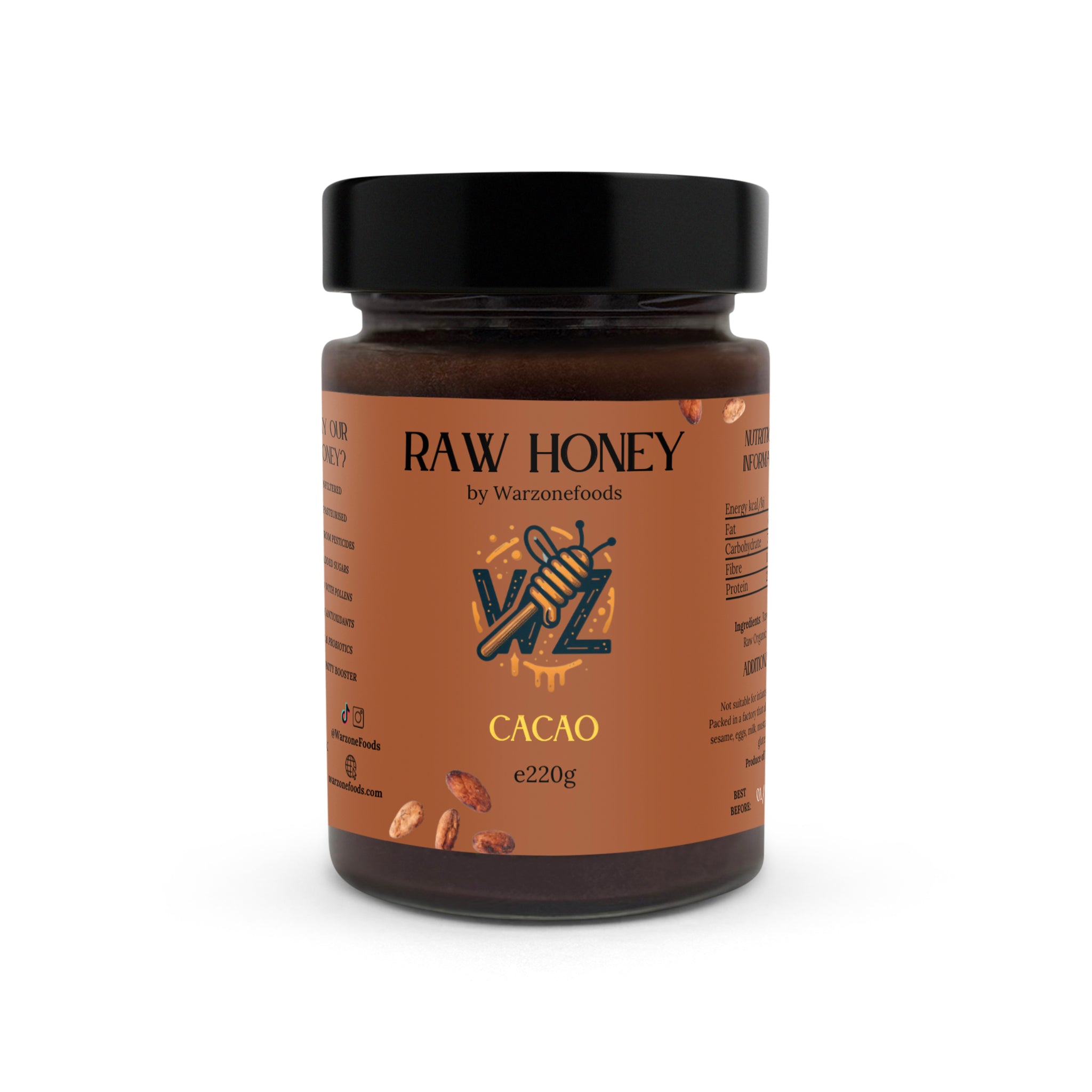 Raw Honey - Cacao Infused