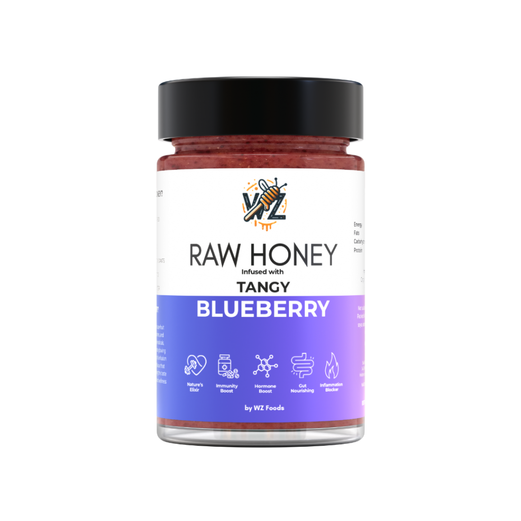 Raw Honey - Blueberry Infused
